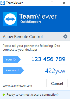 TeamViewer Screenshot